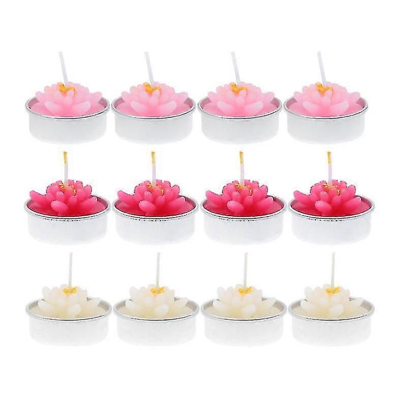 12pcs Tealight Candle Decor