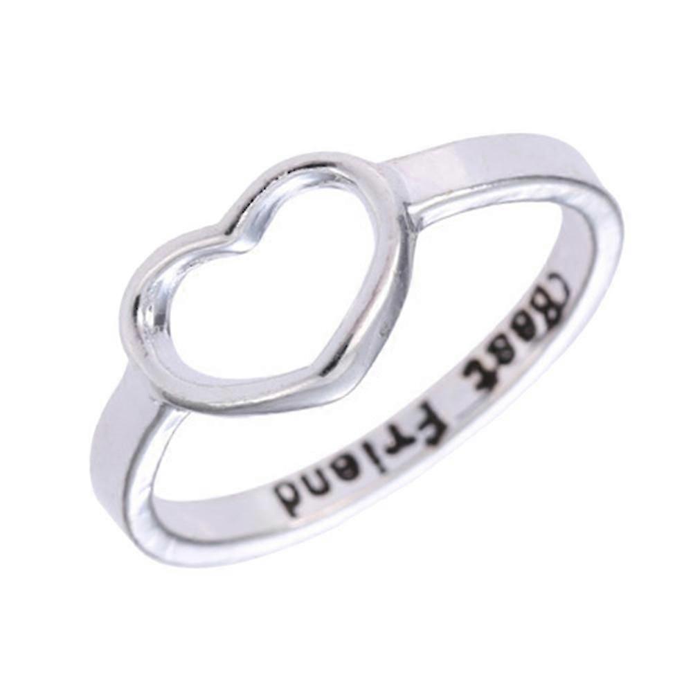 Openwork Love Ring Best Friend Couple Right Ring