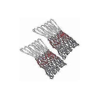 Basketball net white, red and blue 3 colors fatty polypropylene WG-26