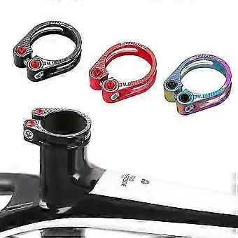 TOOPRE Morsetto per tubo sella in lega di alluminio Accessori per ciclismo a sgancio rapido 318mm 349mm Morsetto reggisella per bicicletta da montagna