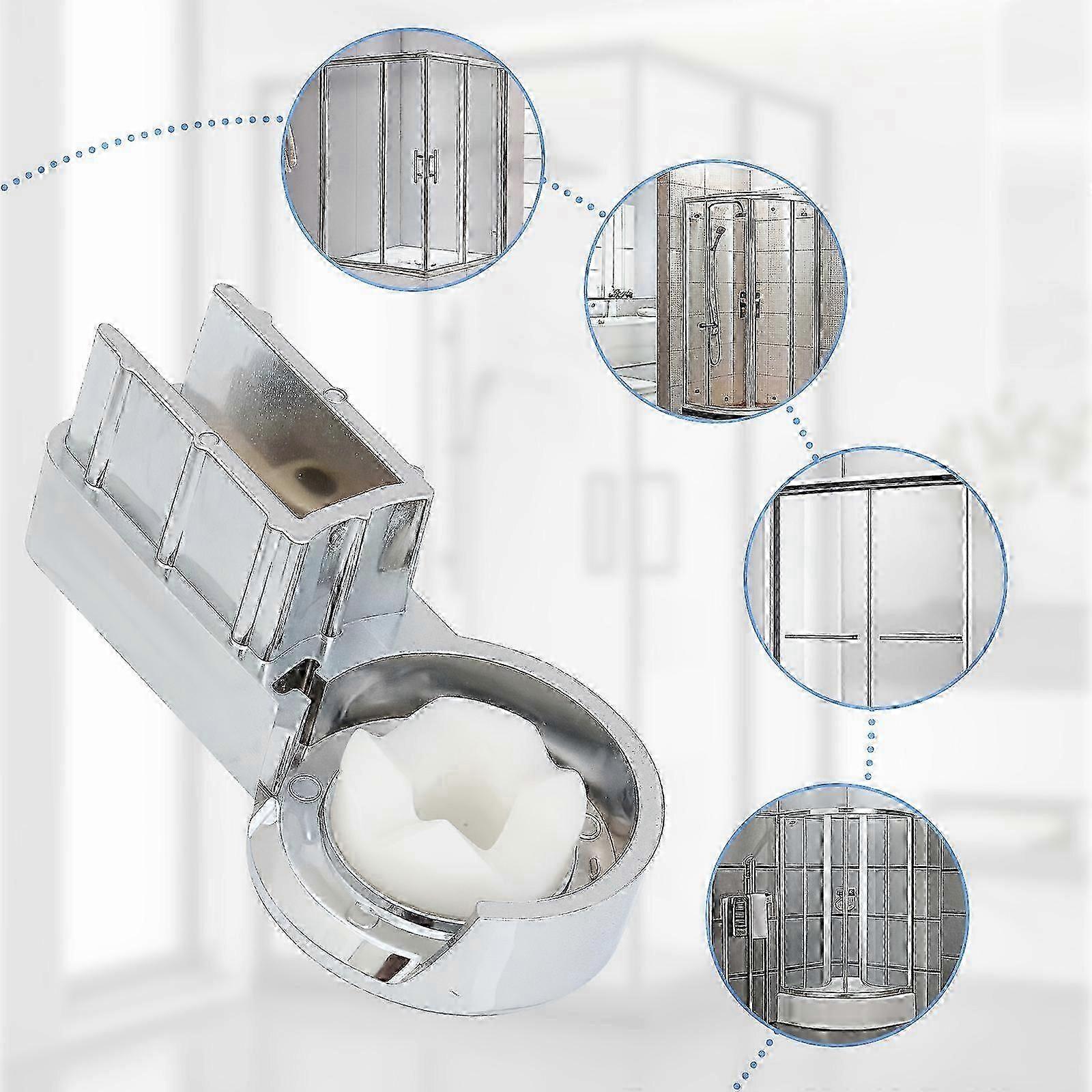 Durable Plastic Hinge for Smooth Shower Door Rotation