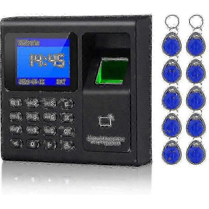 Electronic Time Clock Attendance System with Biometric RFID and Access Control