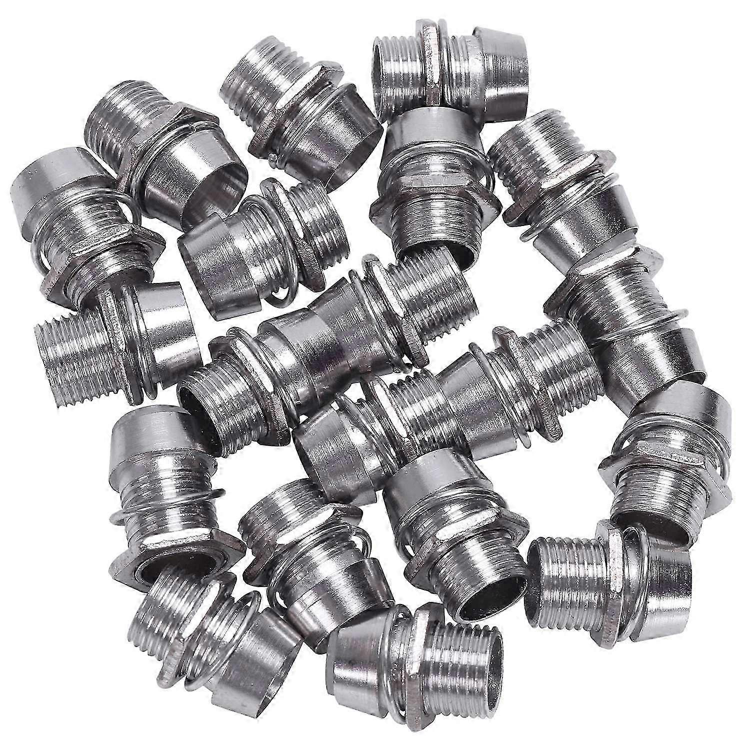 20 Pcs Copper 5mm Light Emitting Diode LED Holder Mount Panel Display