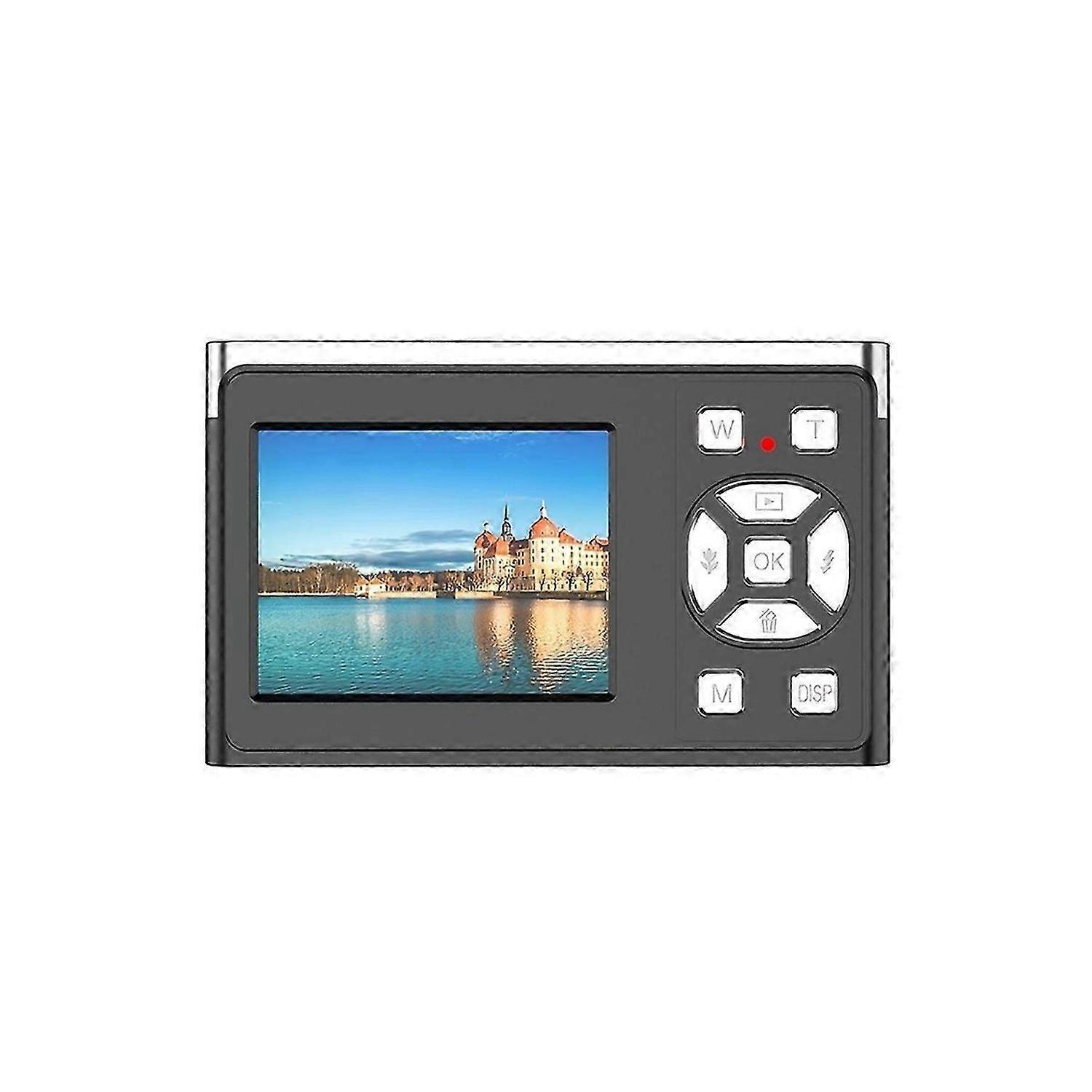 HD Digital Camera 50MP 2.2 Inch Display Black