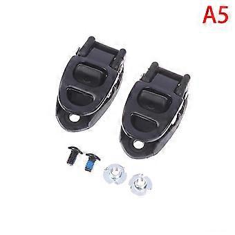 2Pcs Roller Skate Spider Buckle Universal Durable Plastic Inline Skating Strap Buckle Clasp Buckle Skating Tight Belt Buckle
