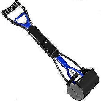 Pet Pooper Scooper for Dogs, Long Handle, Foldable, Durable Spring, 23.6 Inches, Non-Stick Material