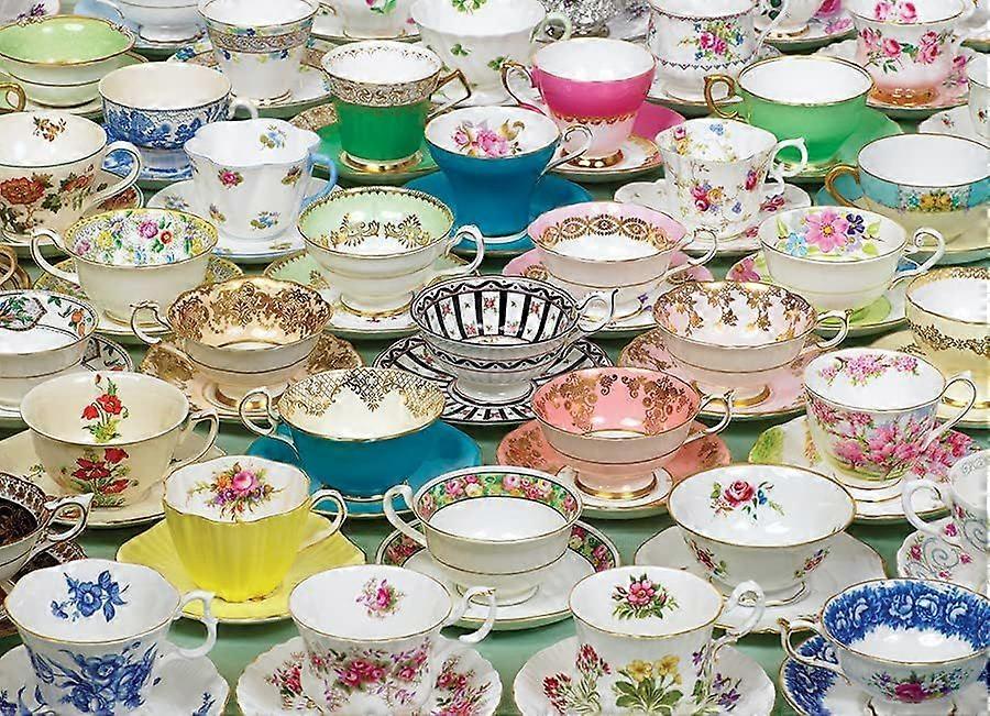 Teacups Jigsaw Puzzle VV344