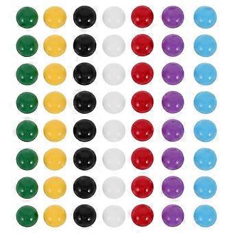 70pcs Palline di plastica colorate Palle di apprendimento Palle di matematica educativa Gioco di sostituzione biglie Cinese Dama Palla