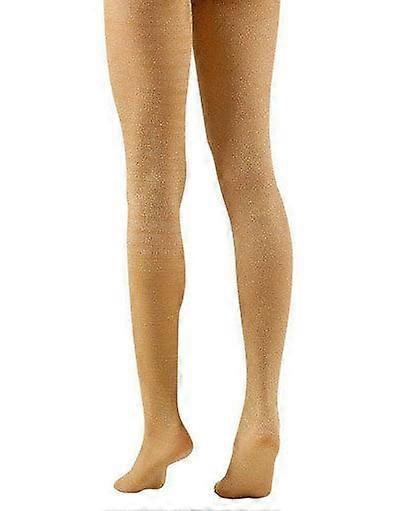 Gold sequined tights