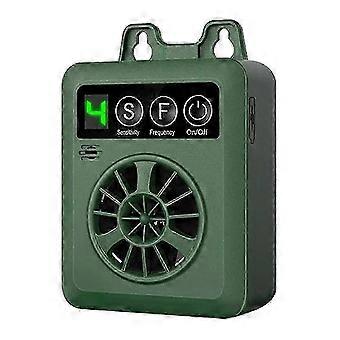 SNQTV-Anti Barking Device, Dog Barking Control Device, Rechargeable Ultrasonic Dog Bark Deterrent Pet Training Tool-Green