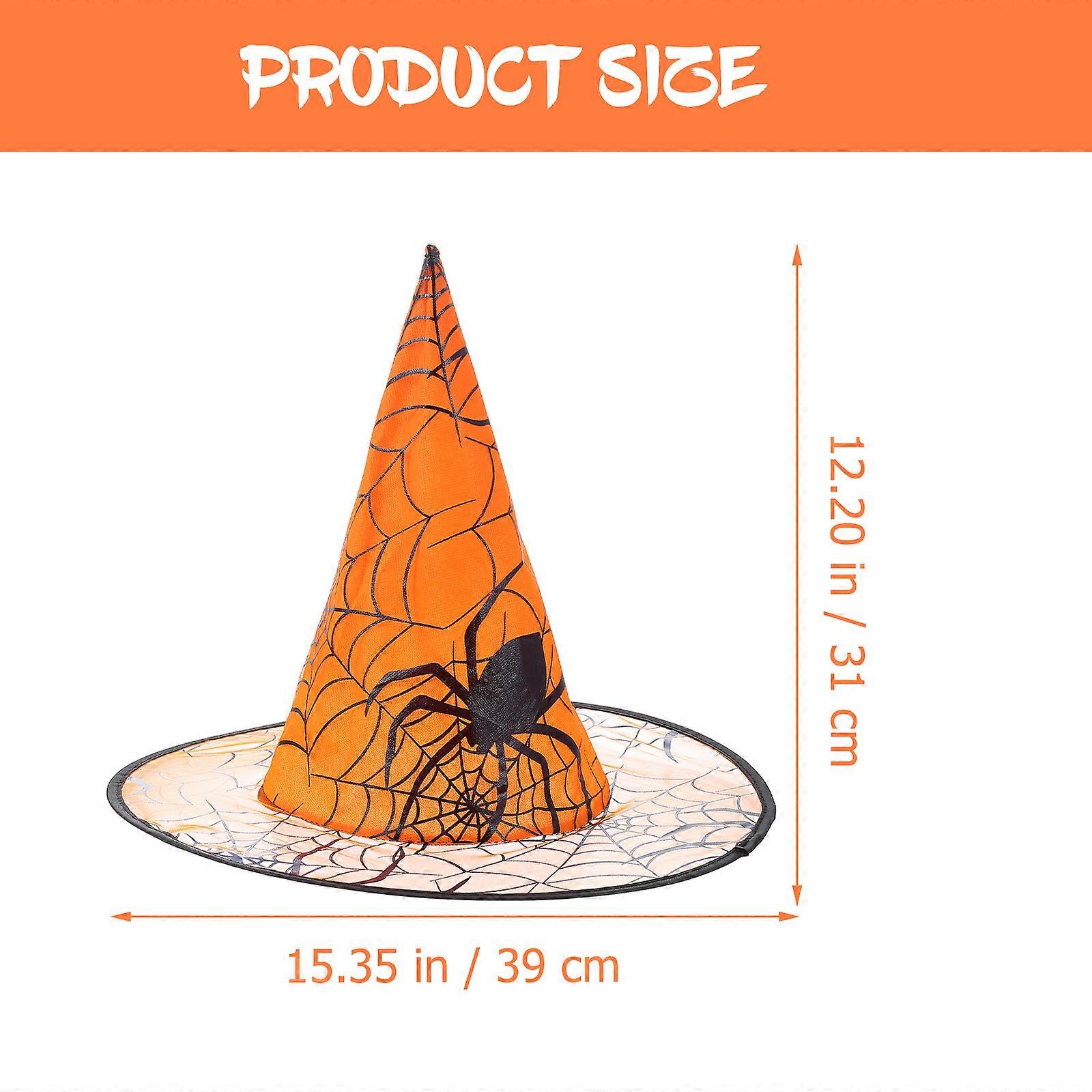 Festival Witch Hat Multi-Function Decorative Party Hat 5Pcs for Halloween