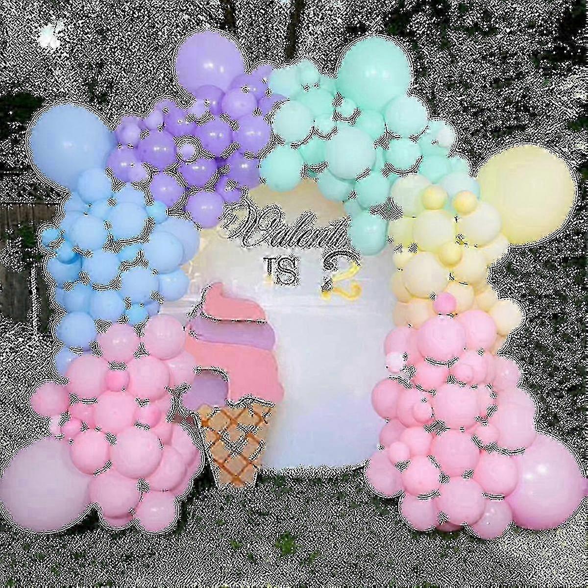 Macaron Colour Balloon Party Decoration