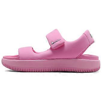 Nike Calm Sandal Hyper Pink Metallic Silver Women's FJ6043-600
