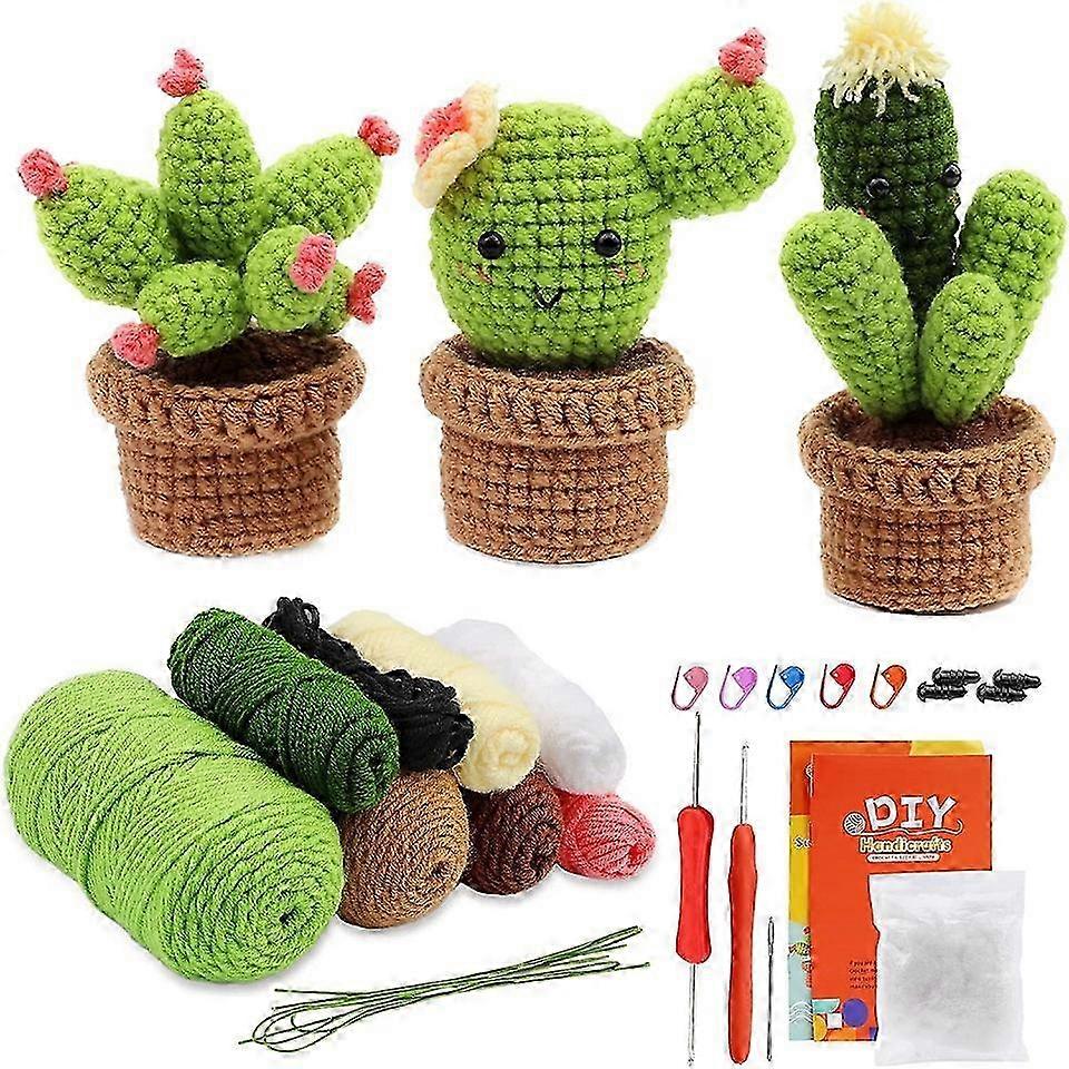 All-in-One Cactus Crochet Starter Kit