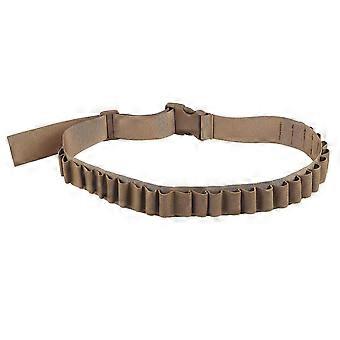 Shotgun Shell Bandolier Belt Nylon 27-Shell Capacity Adjustable ABS Quick Detach Buckle for Hunting