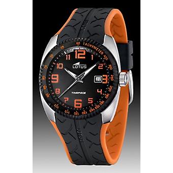 Lotus racing Quartz Analog Man Watch with L15568/4 Rubber Bracelet