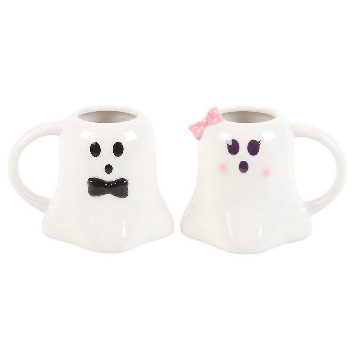Something Different Mr And Mrs Boo Ghost Mug Set
