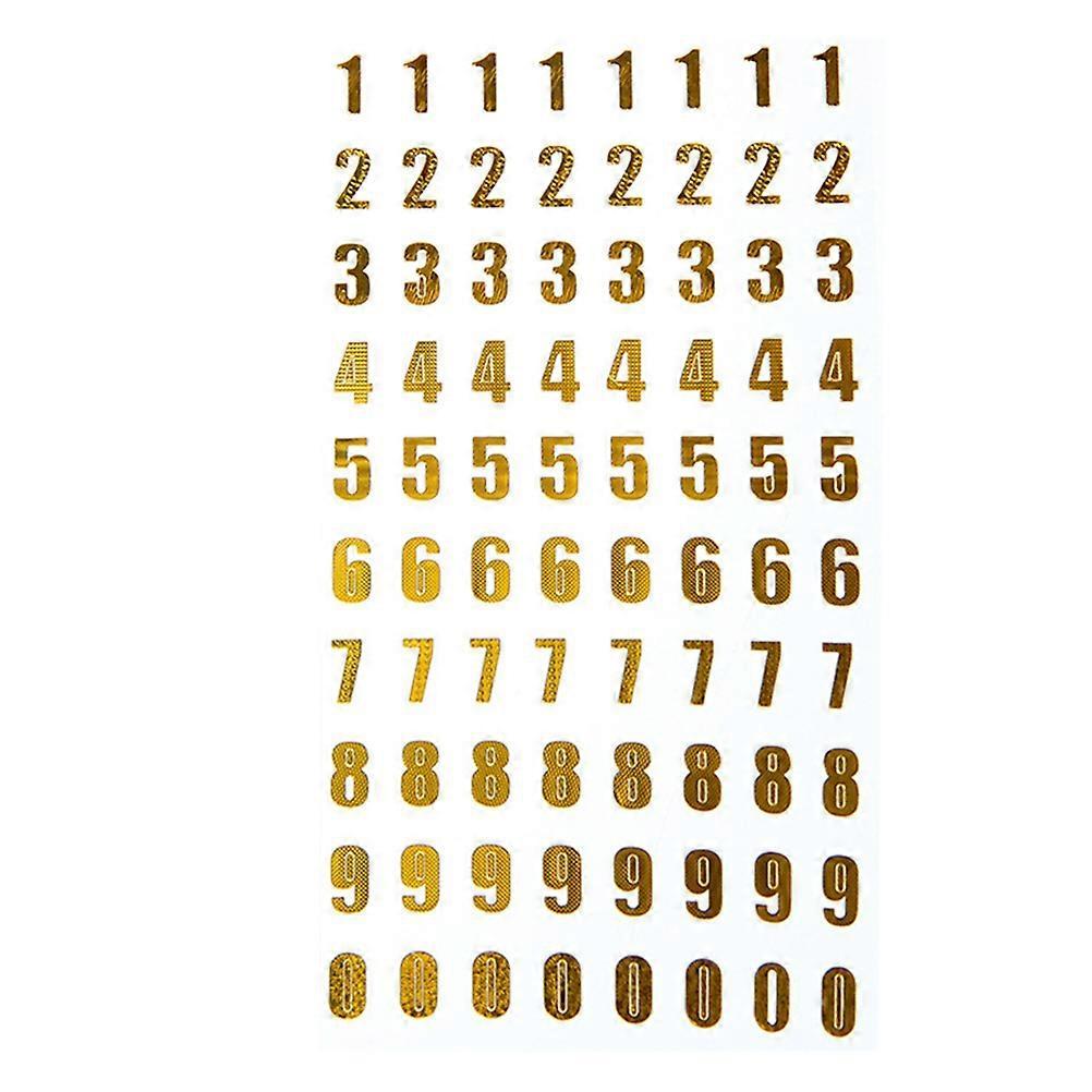 Alphabet Number Craft Stickers 6Sheet