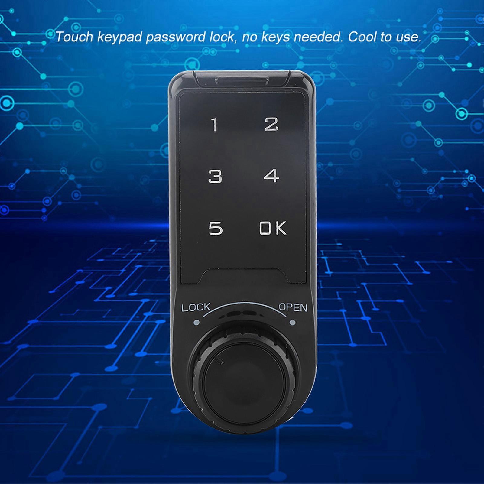 Touch Keypad Password Key Access Lock Digital Electronic Security Cabinet Coded Locker
