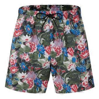 Boss Mens Piranha Tropical Floral Swim Shorts