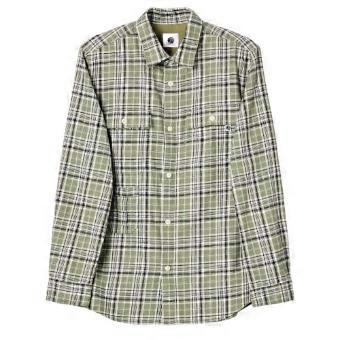 Pretty Green Mens Thornley Checked Long-Sleeved Shirt