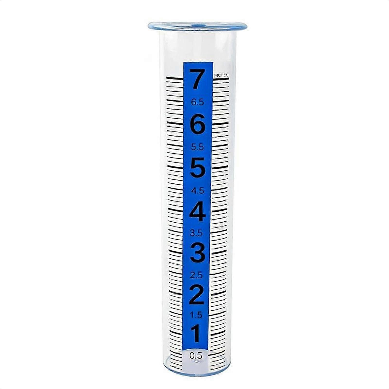 Easy-Read Clear Plastic Rain Gauge