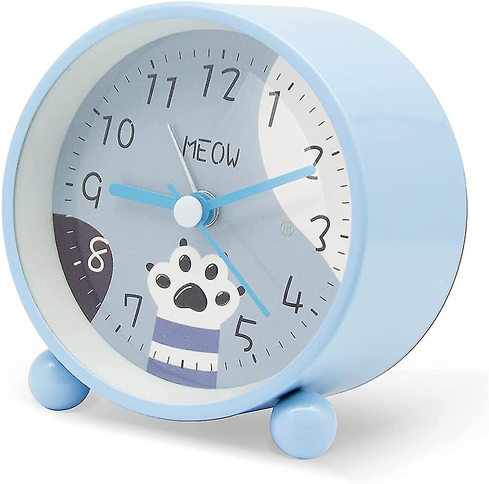 Children's Alarm Clock Without Ticking Learning Alarm Clock Quartz Alarm Clock