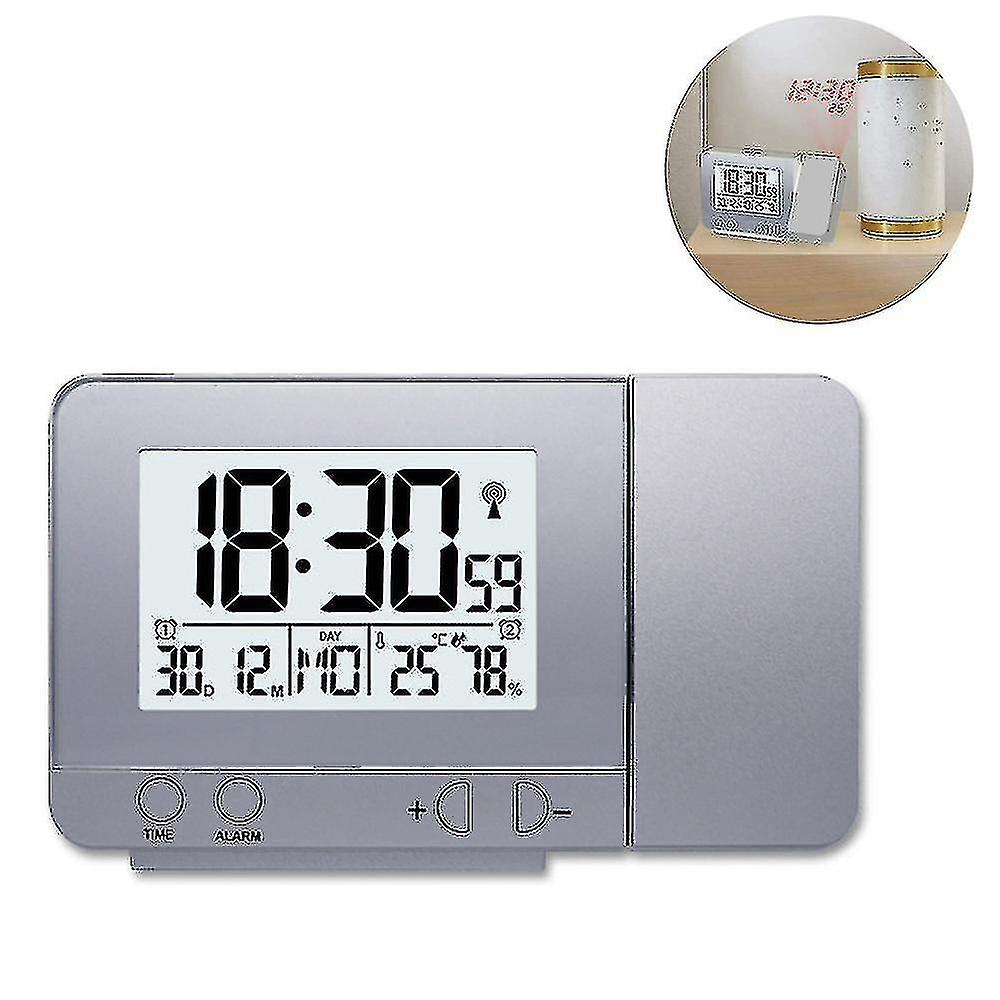 Projection Alarm Clock, Large Font 180 Rotatable Projection Clock