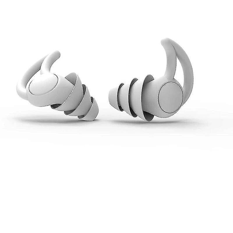 Ultra Comfortable Noise Canceling Sleeping Earplugs Silicone Noise Reduction Earplugs