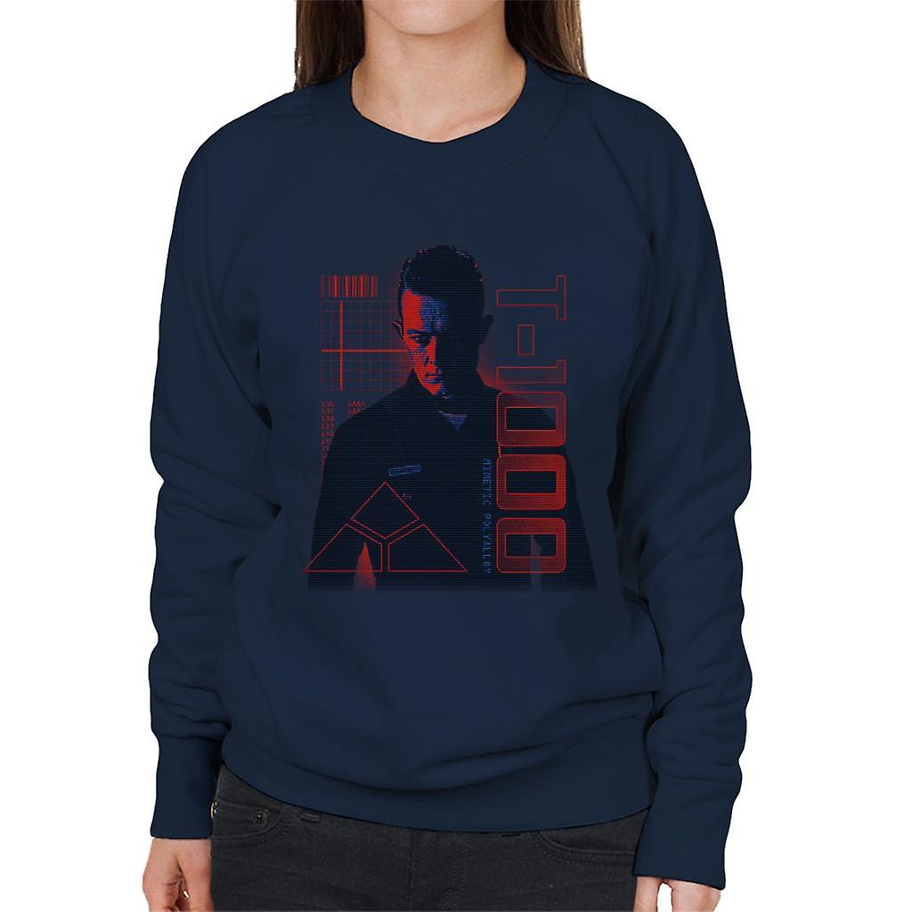Terminator 2 Judgement Day T 1000 Women's Sweatshirt