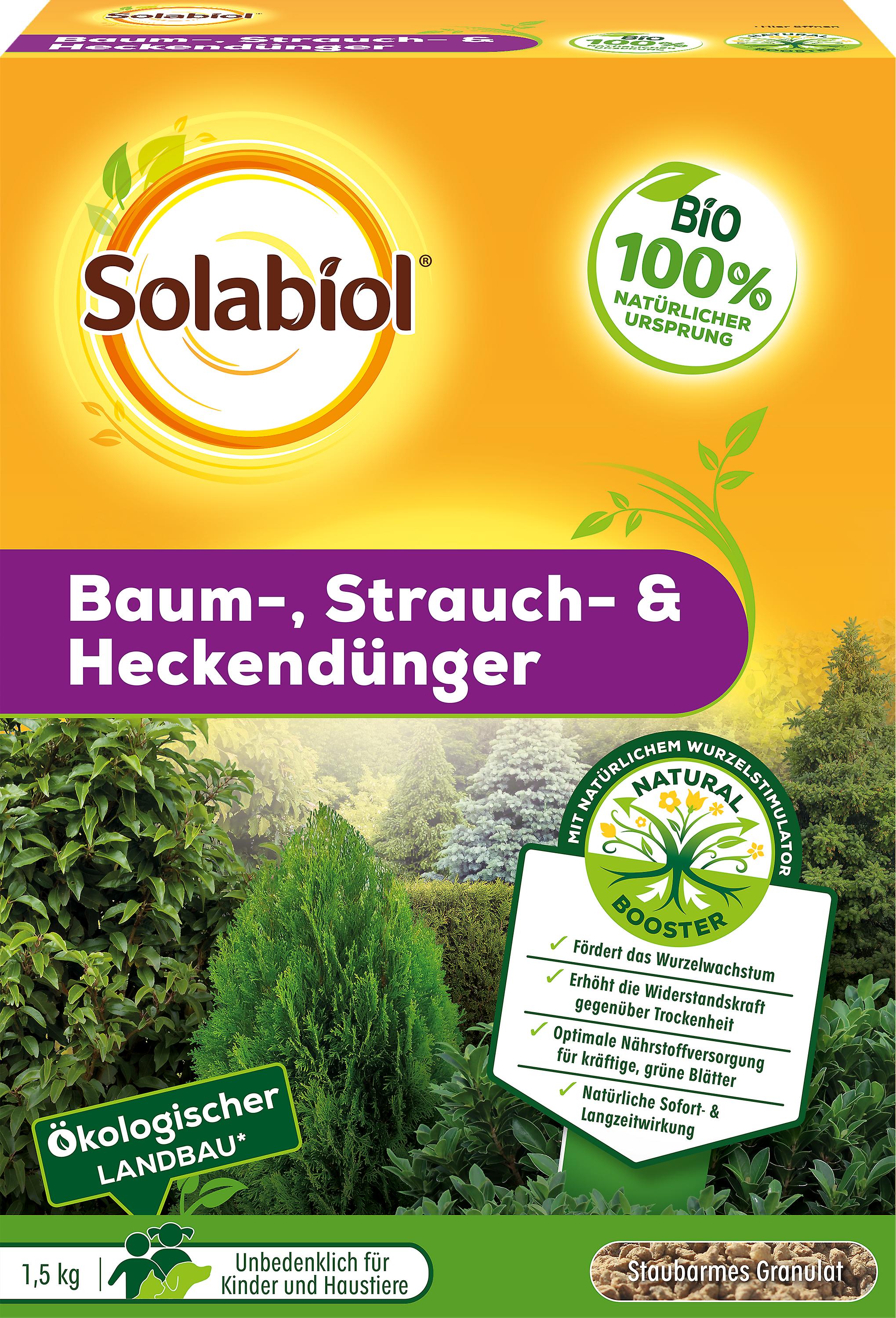 SOLABIOL® Tree, Shrub & Hedge Fertiliser, 1.5 kg