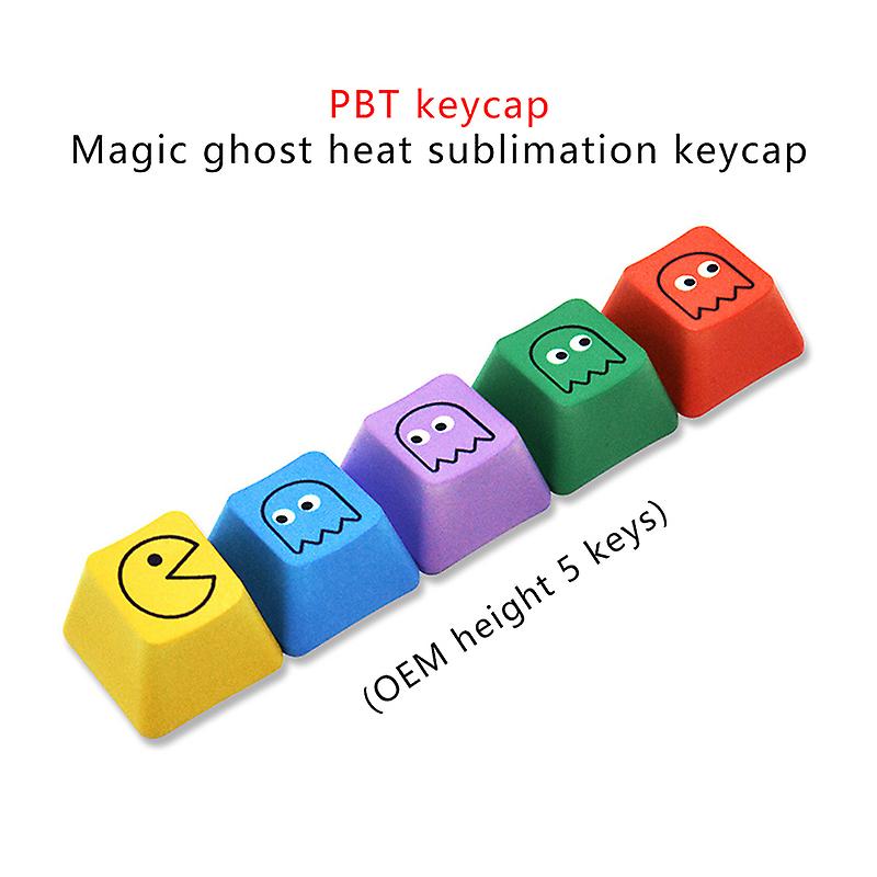 5 قطع / مجموعة سوبر ماريو Keycap ملحق شخصي لوحة المفاتيح الميكانيكية Keycap