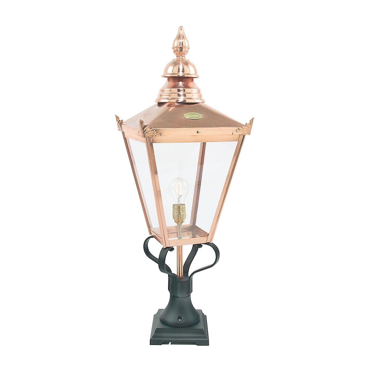 Chelsea 1 Light Outdoor Pedestal Lantern, E27