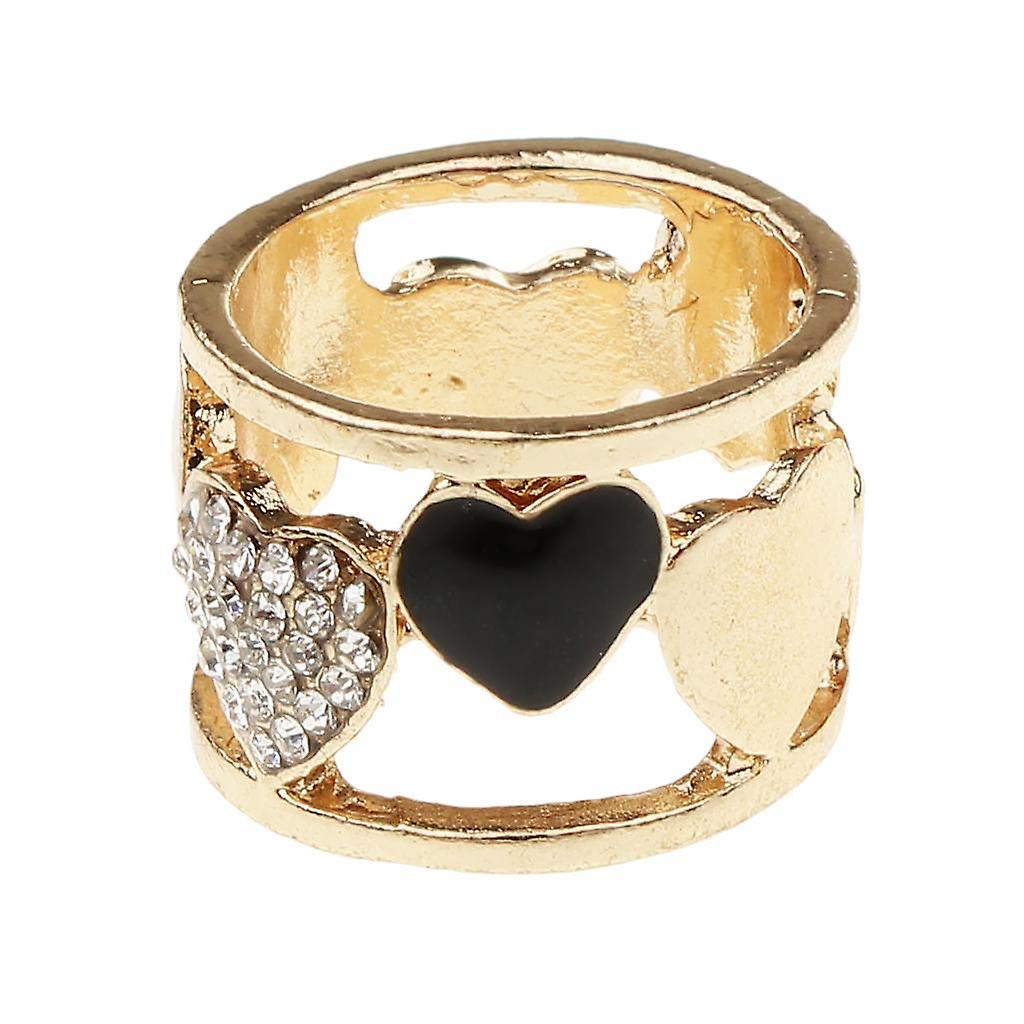 Scarf Buckle Ring Golden