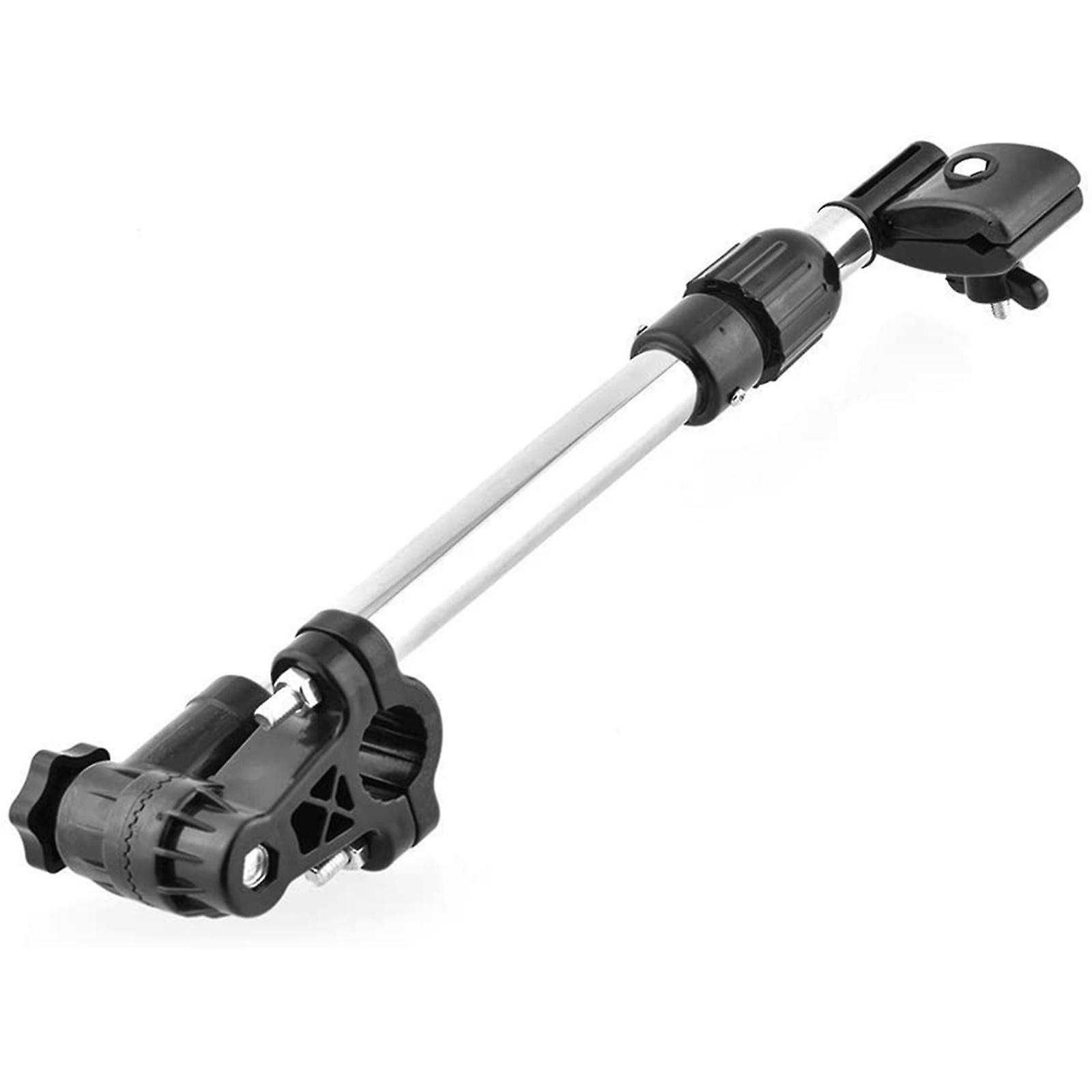 Adjustable Bike Umbrella Holder Folding Pram Trolley Parasol Stand Support