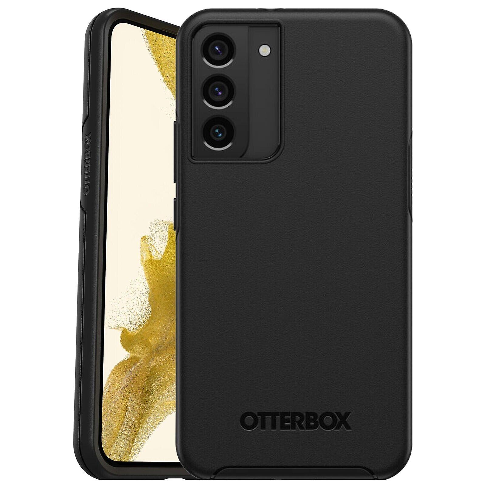 Otterbox Symmetry Antimicrobial Strong Back Case For Samsung Galaxy S22+ Black