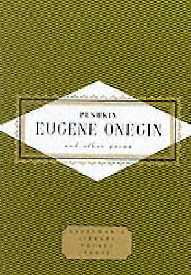 Pushkin Eugene Onegin And Other Poems by Alexander Pushkin Paperback Book