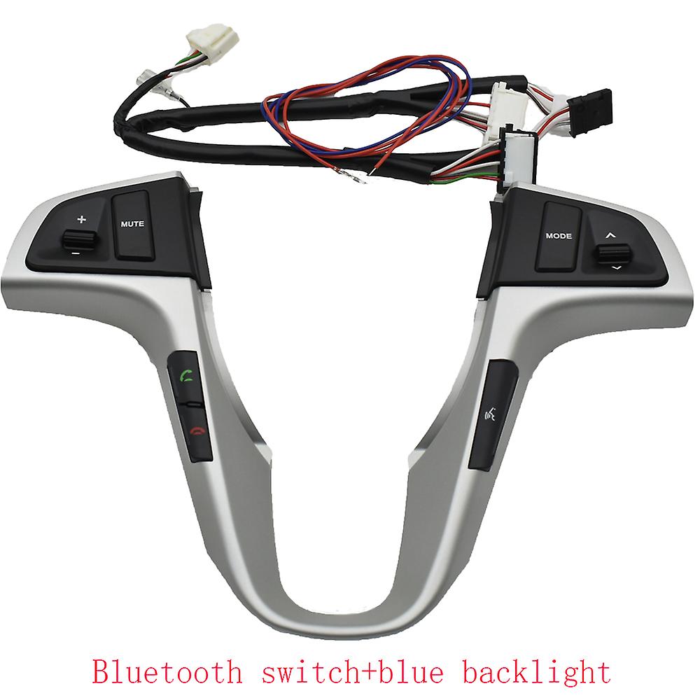 Steering Wheel Audio Switch Control Buttons For Hyundai Verna Solaris Button Switch Volume Phone Back Light Controller