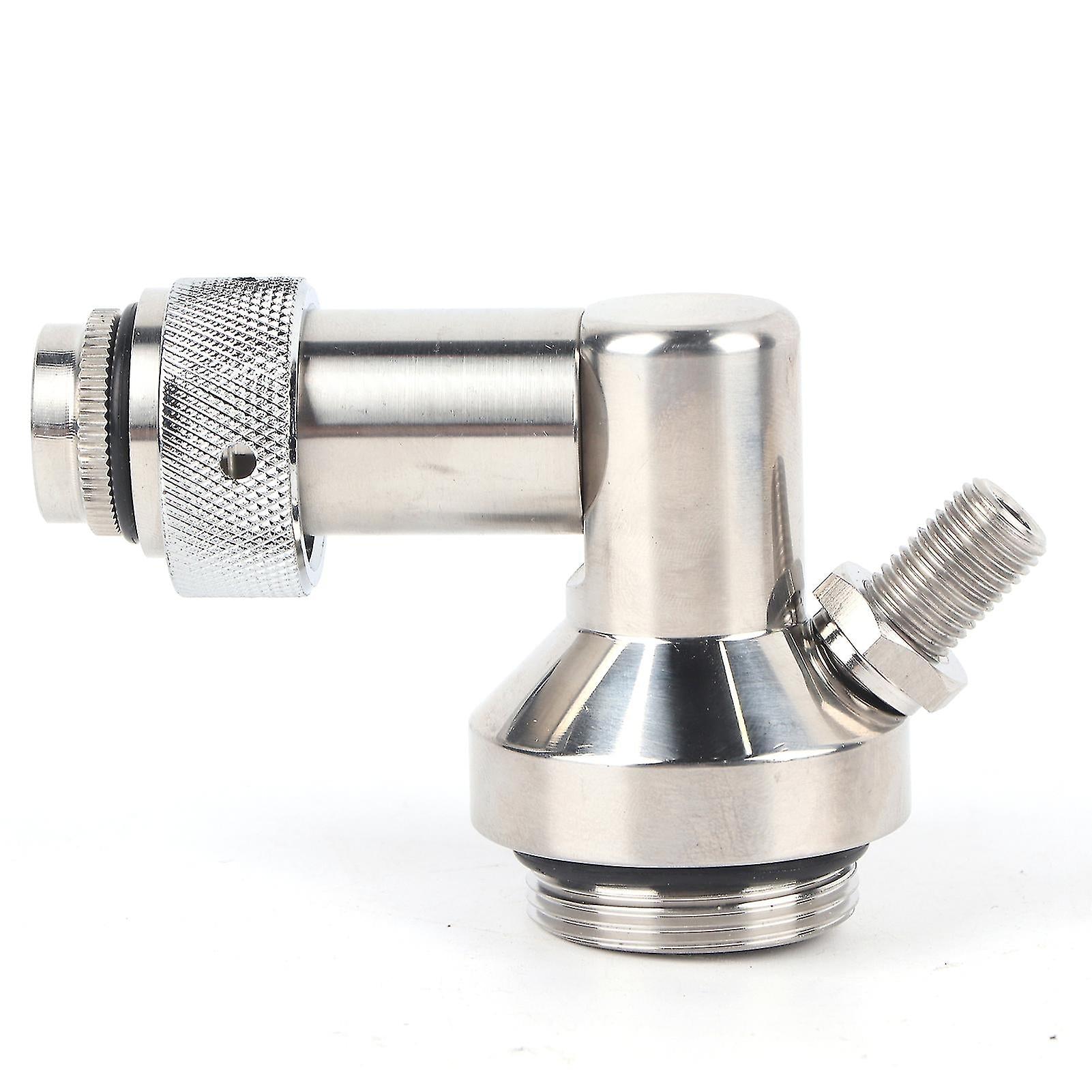 Stainless Steel Beer Spear Quick Fitting Connector Practical Homebrew Tool Mini Keg Dispenser