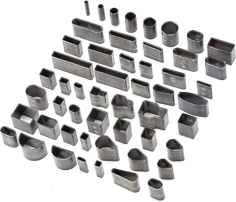 52pcs Leather Cutter Tools Diy Hand Punch Cutter Kit For Mobile Phone