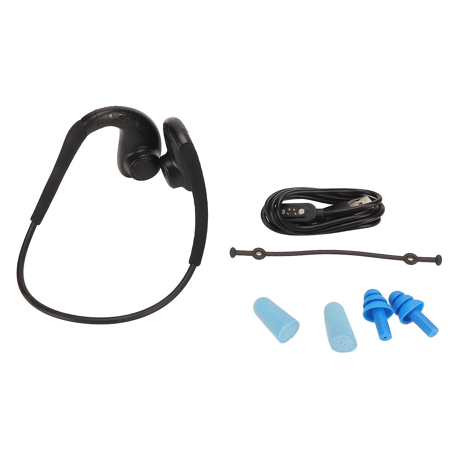 Wireless Open-Ear Bone Conduction Headset: 8GB Storage, Bluetooth 5.0, IPX8 Rating