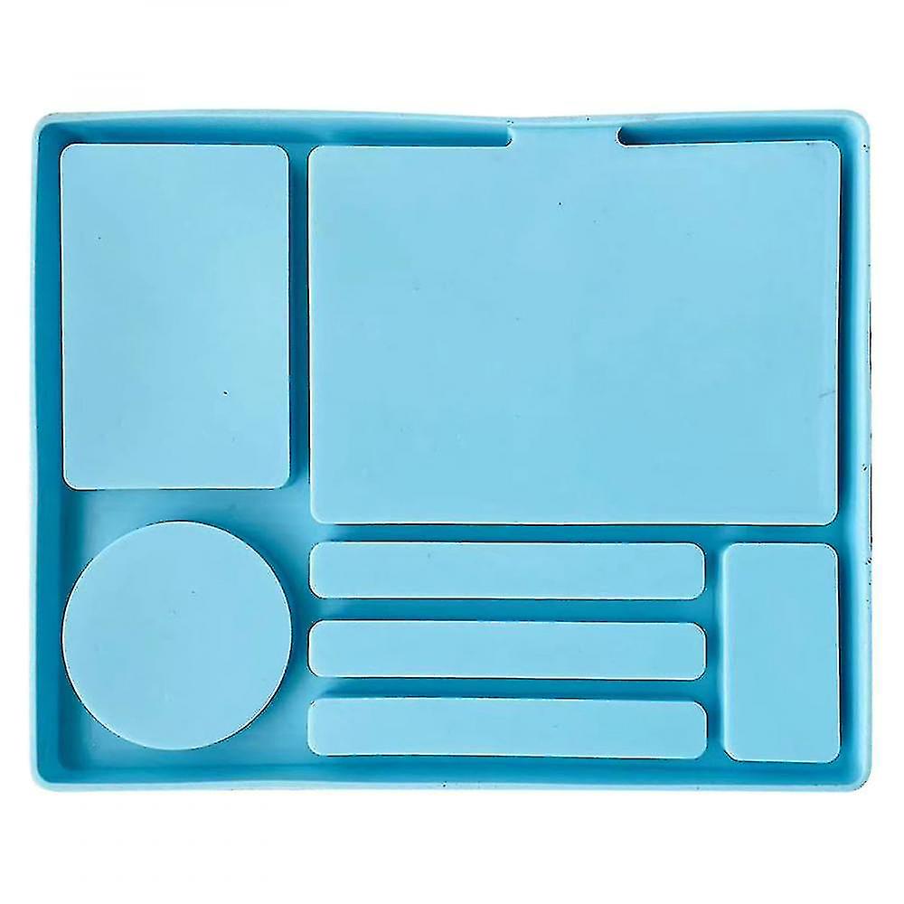 Kochgeschirr-Sets Diy Display Tablett Harzform Aufbewahrungsbox Silikonform