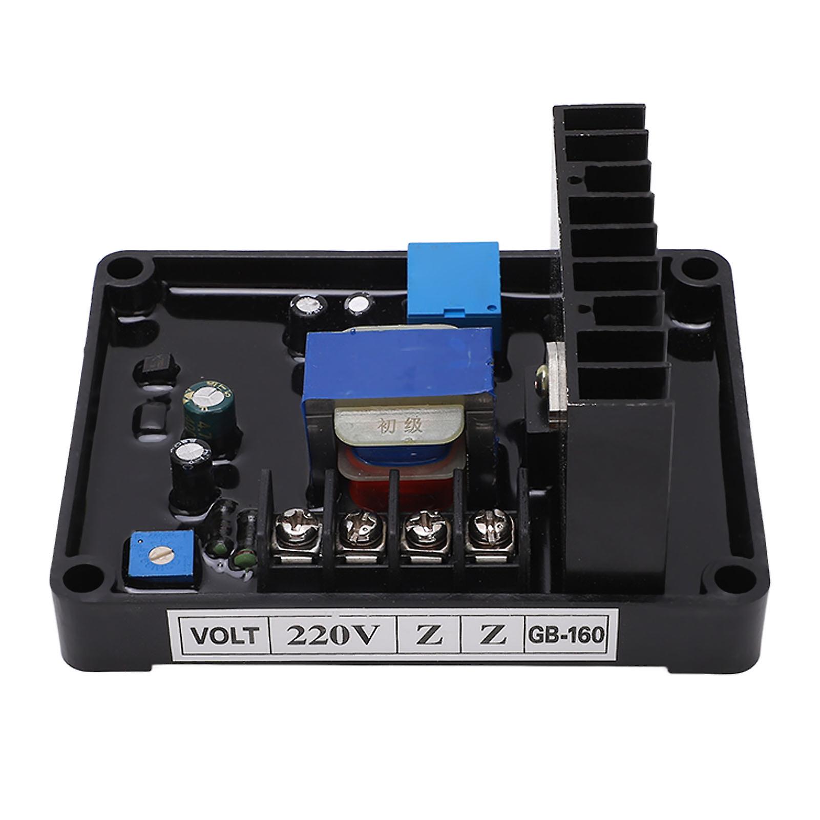 3 Phase Automatic Voltage Regulator Panel Low Speed Protection AVR Module for Brushed Generator 220V
