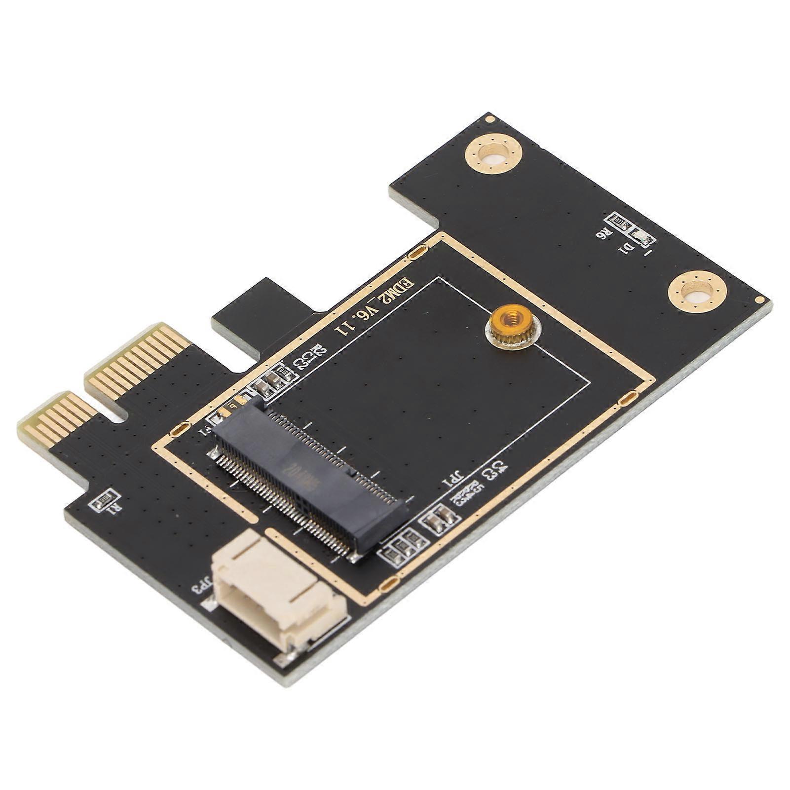 Network Card Adapter NGFF M2 to PCIe Plug and Play Wireless Network Card Adapter Card