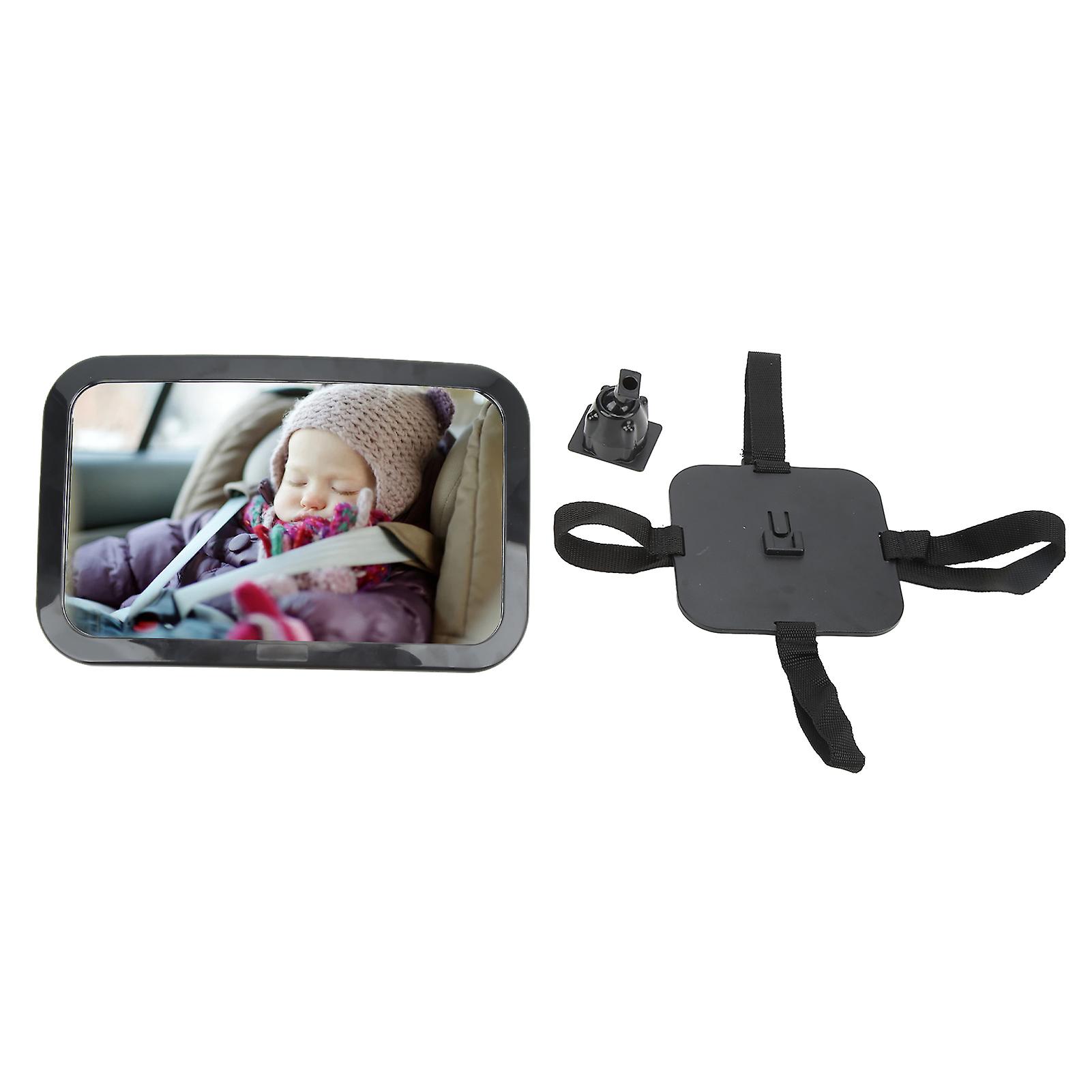 Child Baby Car Mirror Backseat Mirror Clear View Safety Monitoring 360° Adjustable Shatterproof for Rear Facing Infant