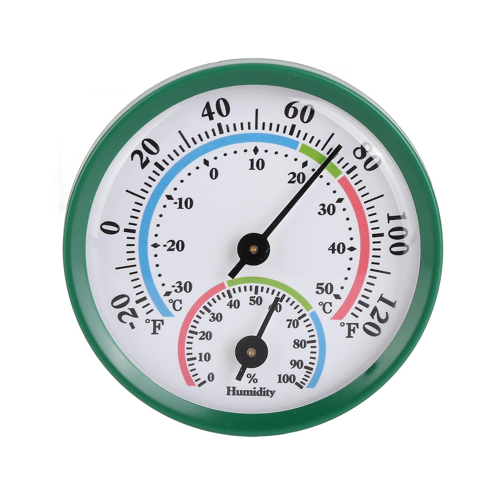 Mini Pointer Type Thermometer Hygrometer Indoor Temperature Humidity Meter Monitor Gauge