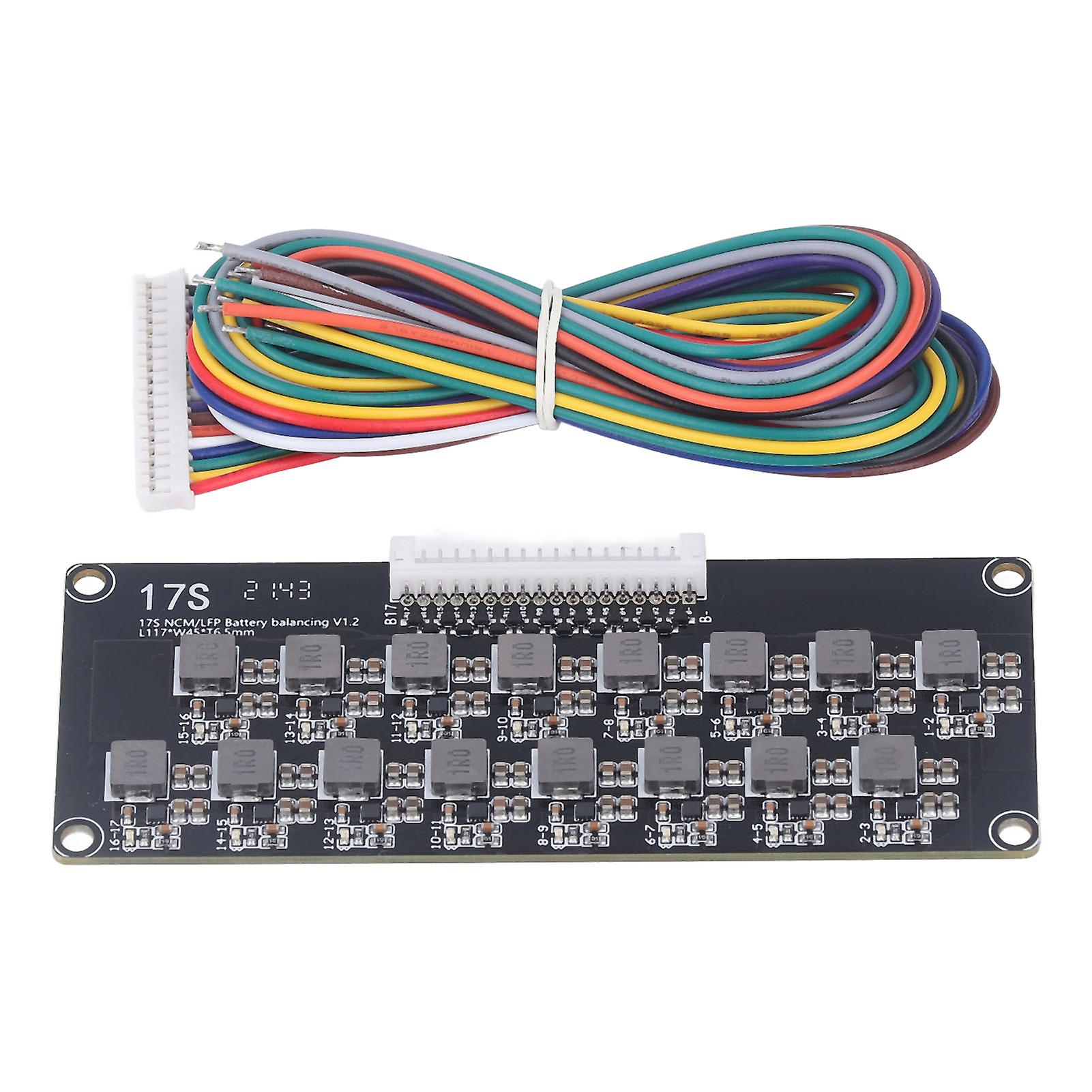 Battery Equalizer LFP Inductive General Purpose Li Ion Battery Active ncing Board 1.2A 17s