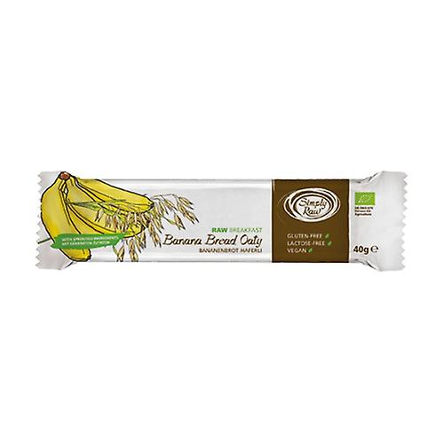 Sprouted Oat Bar (Banana Flavor) 1 bar of 40g