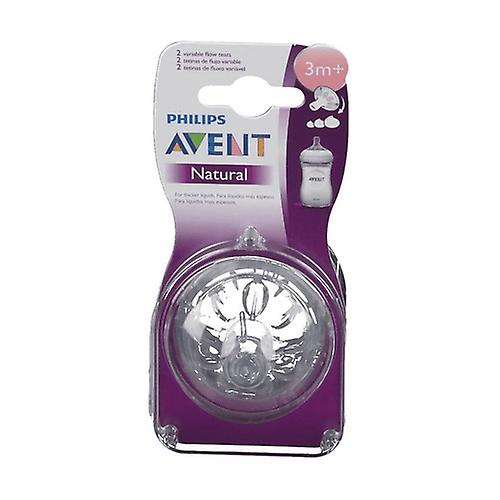 Philips Avent Natural Teat SCF045 / 27 2 units