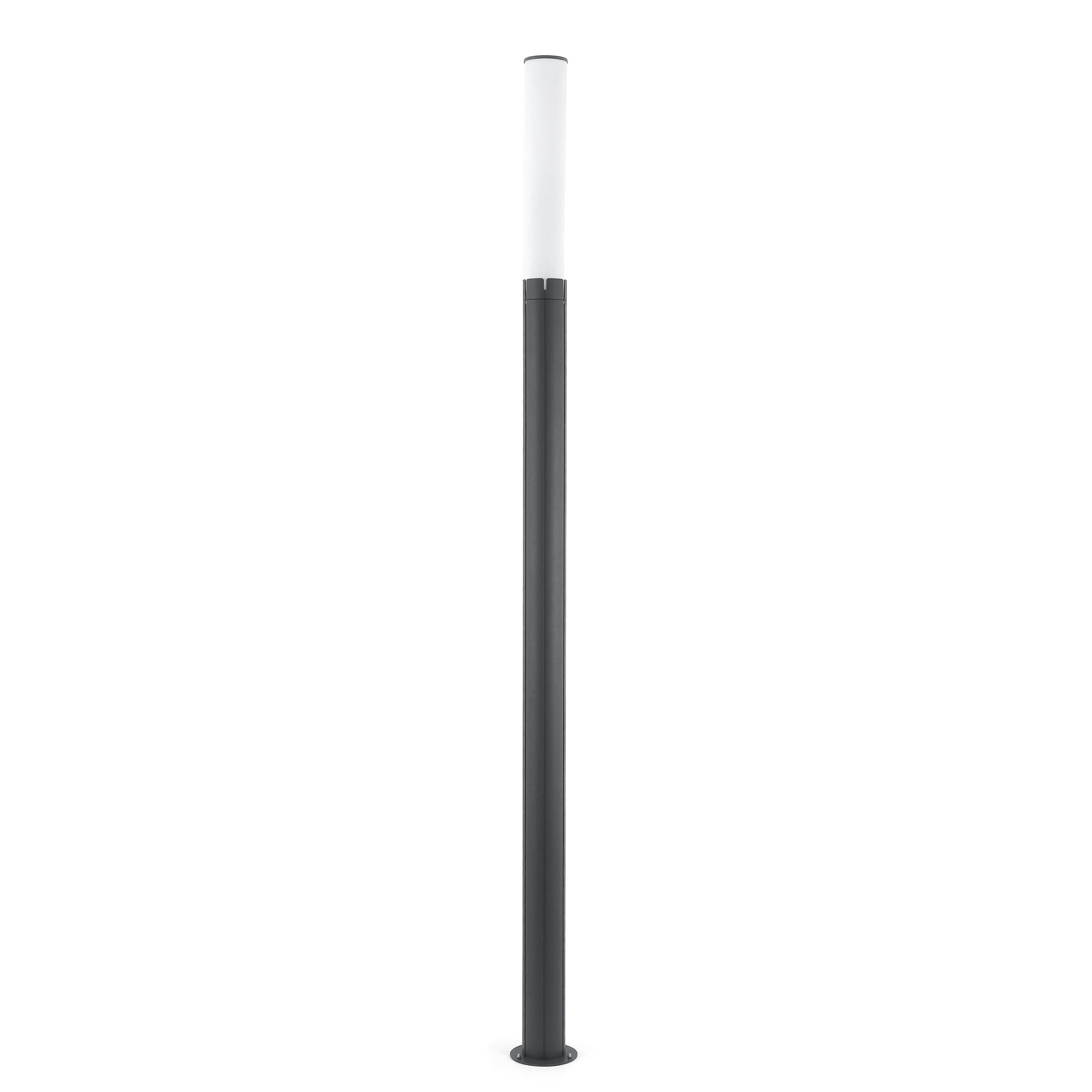 Faro Tram - LED Outdoor Lamp Post Dark Grey IP65